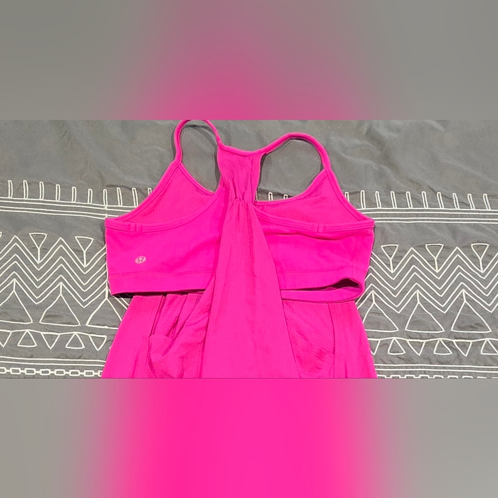 Lululemon No Limit Tank In Pink Size 6 - Picture 4 of 6